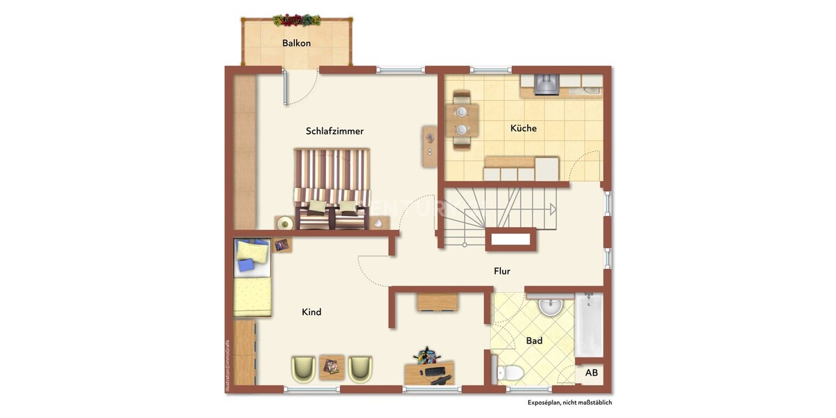 Zentral leben, ruhig aufwachsen: Ihr stilvoller 30er-Jahre-Klassiker - Einfamilienhaus Bochum Altenbochum | Angebot:27108534