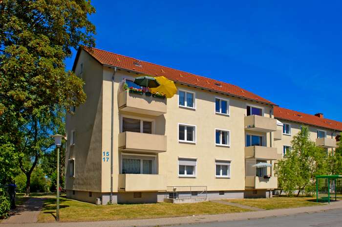 Etagenwohnung Hamm Berge - 3.5 Zimmer, 59 m&sup2;, 389&euro; | Angebot:27067274