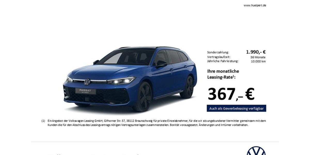 VW Passat Variant 7.084 km 49.940 &euro; Bergkamen 59192