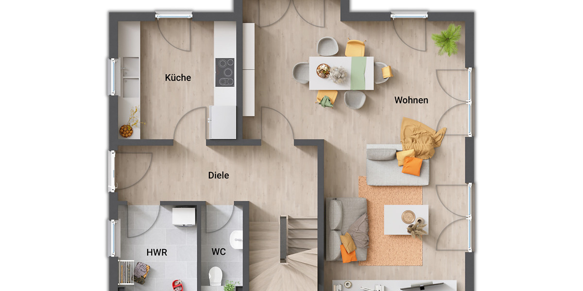 Mehrfamilienhaus, Wohnhaus Dülmen - 4 Zimmer, 121 m&sup2;, 451.850&euro; | Angebot:25735347