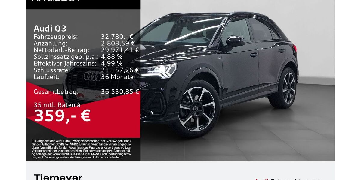 Audi Q3 59.114 km 32.780 &euro; Bochum 44809