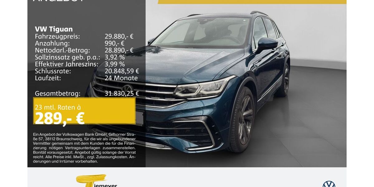 VW Tiguan 80.132 km 28.830 &euro; Recklinghausen 45663
