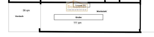 Halle mit Grube und überdachtem Bereich als Lager zu vermieten - Gewerbeobjekt Werl | Angebot:24624119