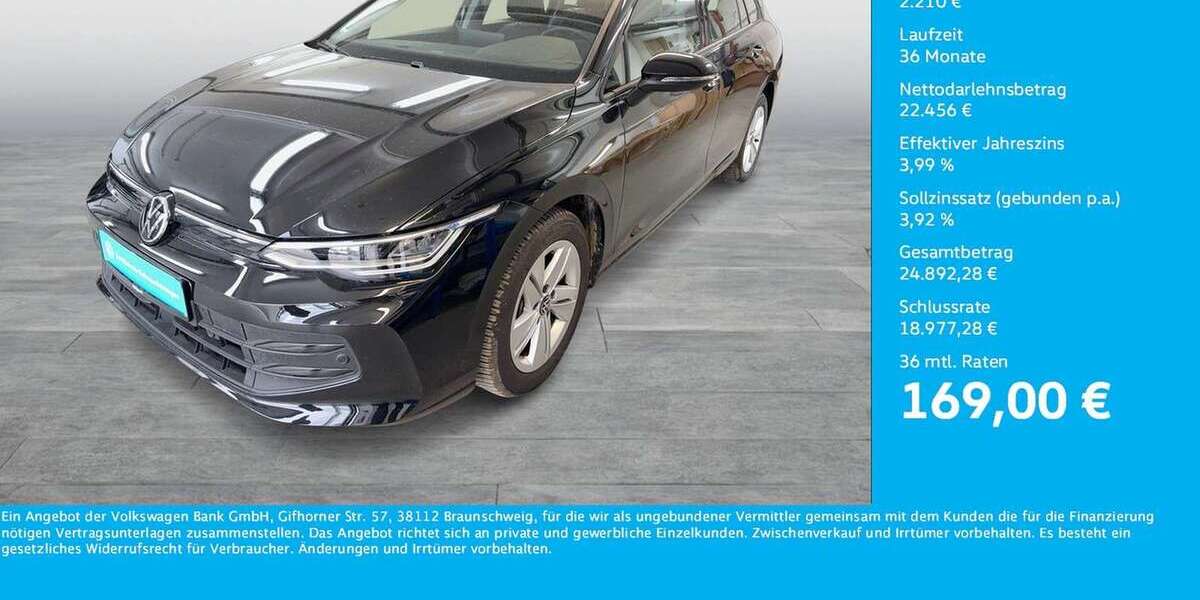 VW Golf Variant 6.410 km 24.666 &euro; Bergkamen 59192