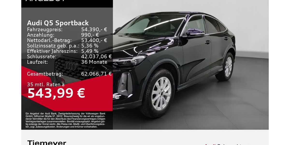 Audi Q5 9.808 km 52.410 &euro; Bochum 44809