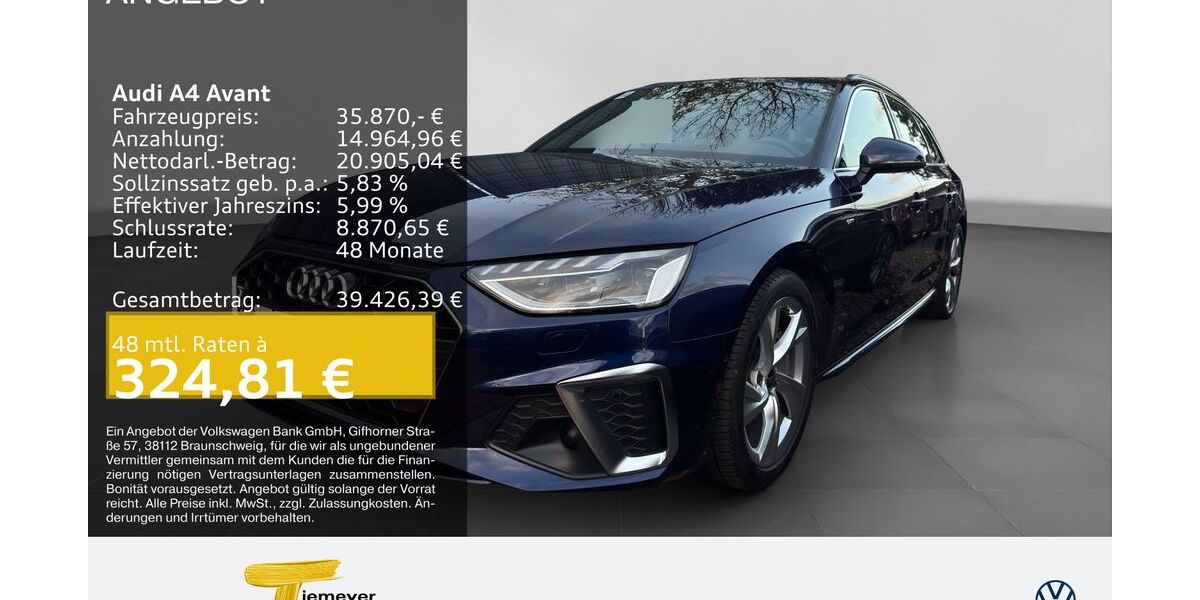 Audi A4 21.815 km 35.480 &euro; Recklinghausen 45663