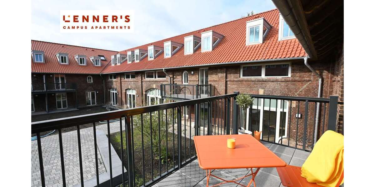 Etagenwohnung Bochum Laer - 1 Zimmer, 32 m&sup2;, 620&euro; | Angebot:21221058