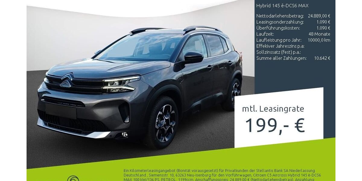 Citroen C5 Aircross 10.700 km 24.889 &euro; Dortmund 44263