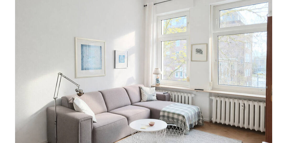 Recklinghausen-West! Helle, großzügige Altbauwohnung mit Balkon in zentraler Lage! - Etagenwohnung Recklinghausen Stadtmitte | Angebot:26056164