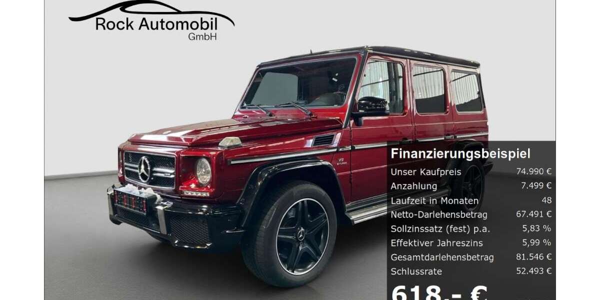 Mercedes-Benz G 63 AMG 116.490 km 74.990 &euro; Haltern am See 45721