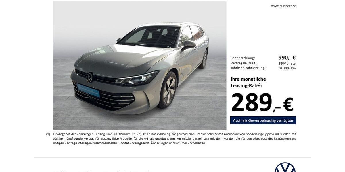 VW Passat Variant 14.185 km 35.782 &euro; Dortmund 44379