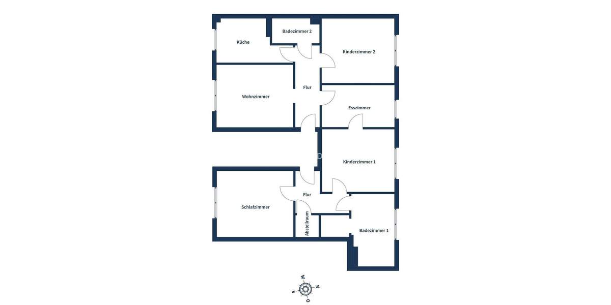 Etagenwohnung Bochum Hamme - 5 Zimmer, 116 m&sup2;, 239.000&euro; | Angebot:25691045