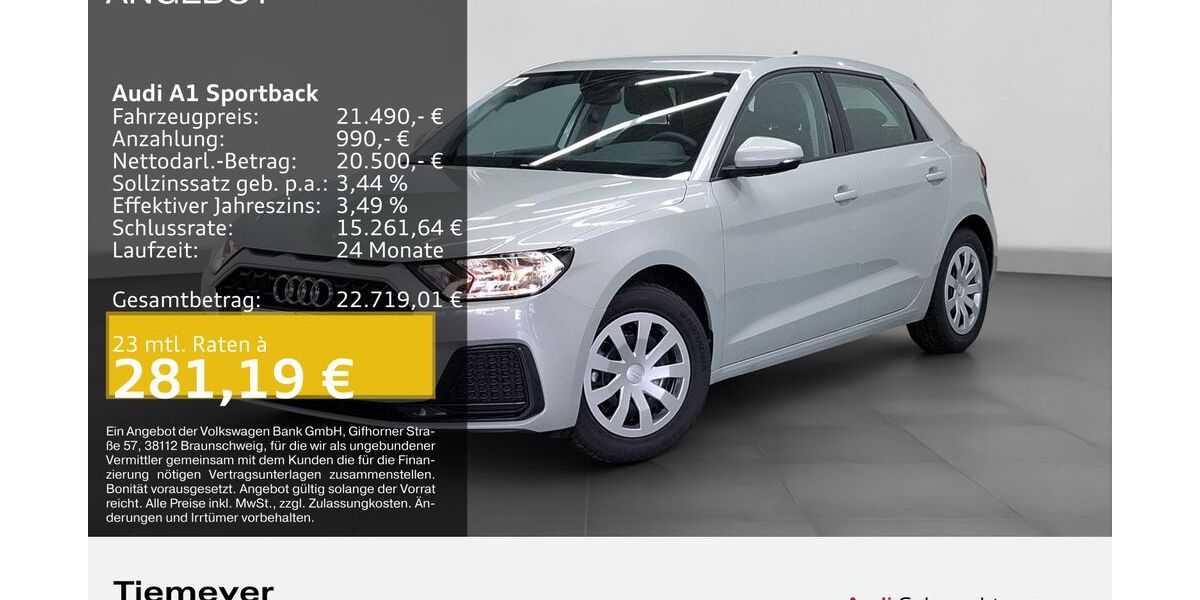 Audi A1 18.642 km 20.870 &euro; Bochum 44809