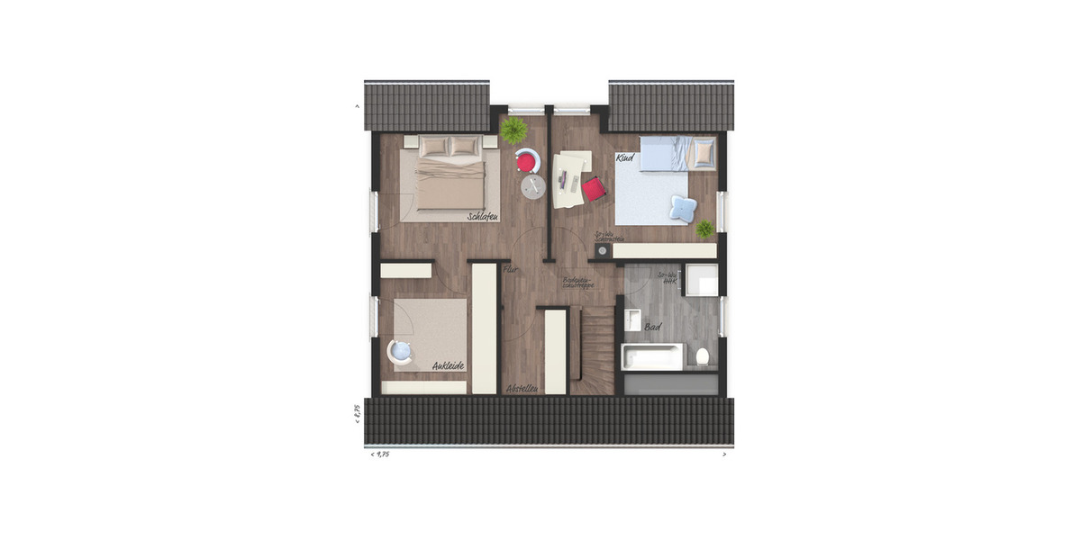 Einfamilienhaus Wickede (Ruhr) Wickede - 4 Zimmer, 125 m&sup2;, 355.050&euro; | Angebot:25681294