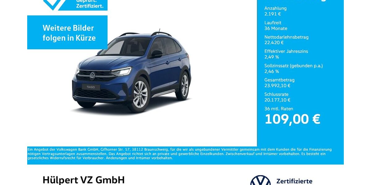 VW Taigo 6.288 km 24.377 &euro; Dortmund 44379