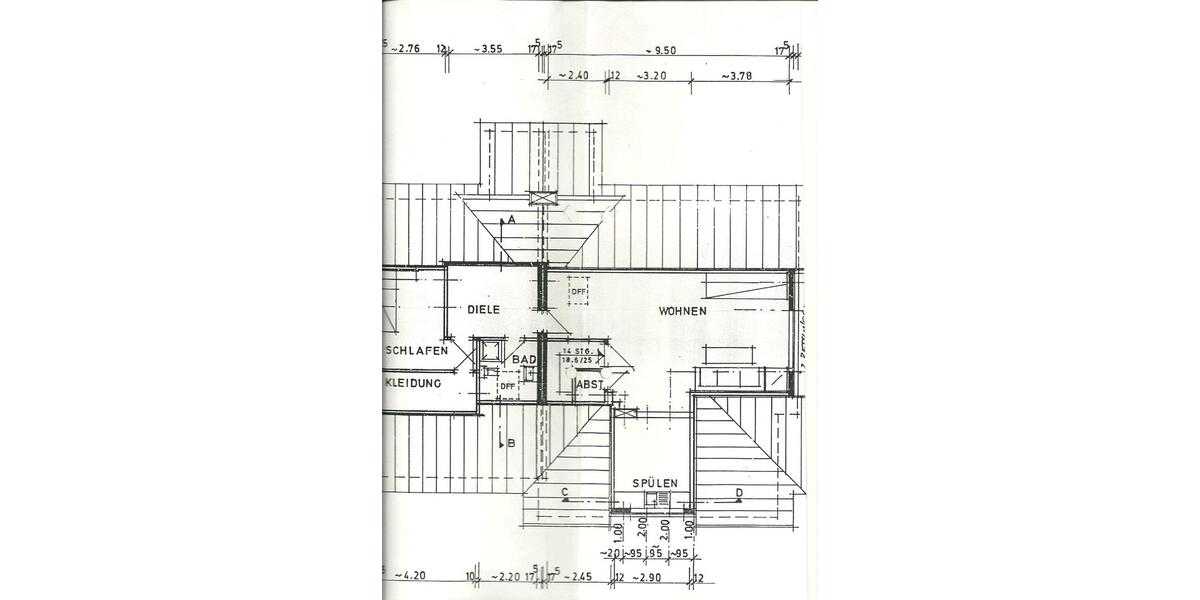 Dachgeschoßwohnung Unna Hemmerde - 2.5 Zimmer, 60 m&sup2;, 590&euro; | Angebot:26610419