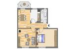 Etagenwohnung Dortmund Gartenstadt - 2 Zimmer, 67 m&sup2;, 579&euro; | Angebot:26492236