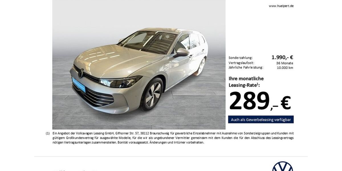 VW Passat Variant 18.985 km 35.867 &euro; Unna 59423