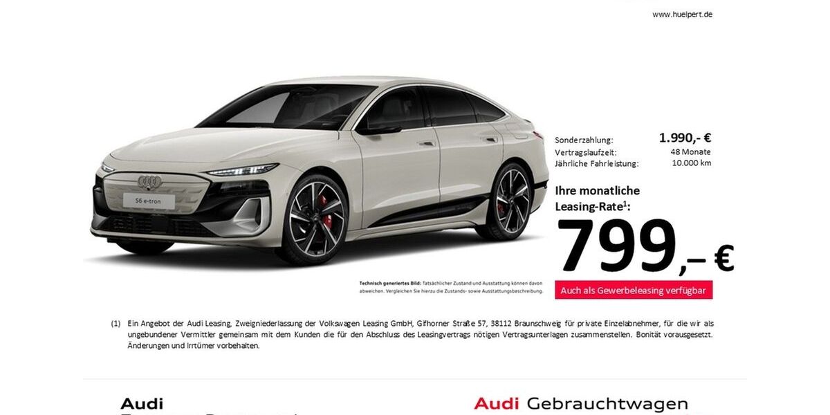 Audi S6 e-tron 8.702 km 85.945 &euro; Dortmund 44143