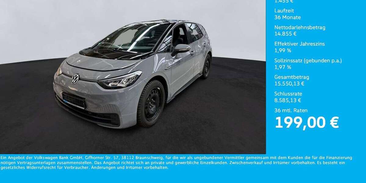VW ID.3 45.022 km 16.310 &euro; Unna 59423