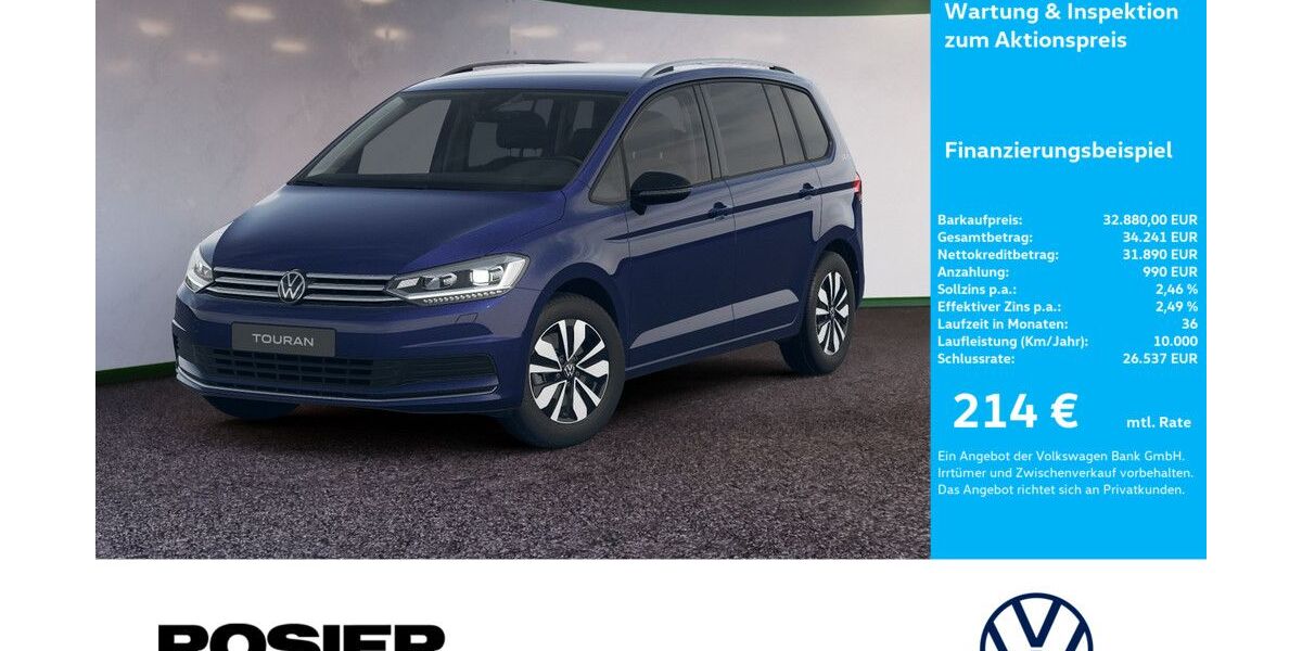 VW Touran 24.887 km 30.955 &euro; Menden 58706