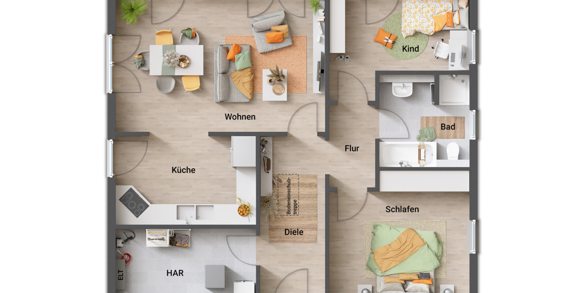 Mehrfamilienhaus, Wohnhaus Hagen Emst - 3 Zimmer, 92 m&sup2;, 237.950&euro; | Angebot:25836137