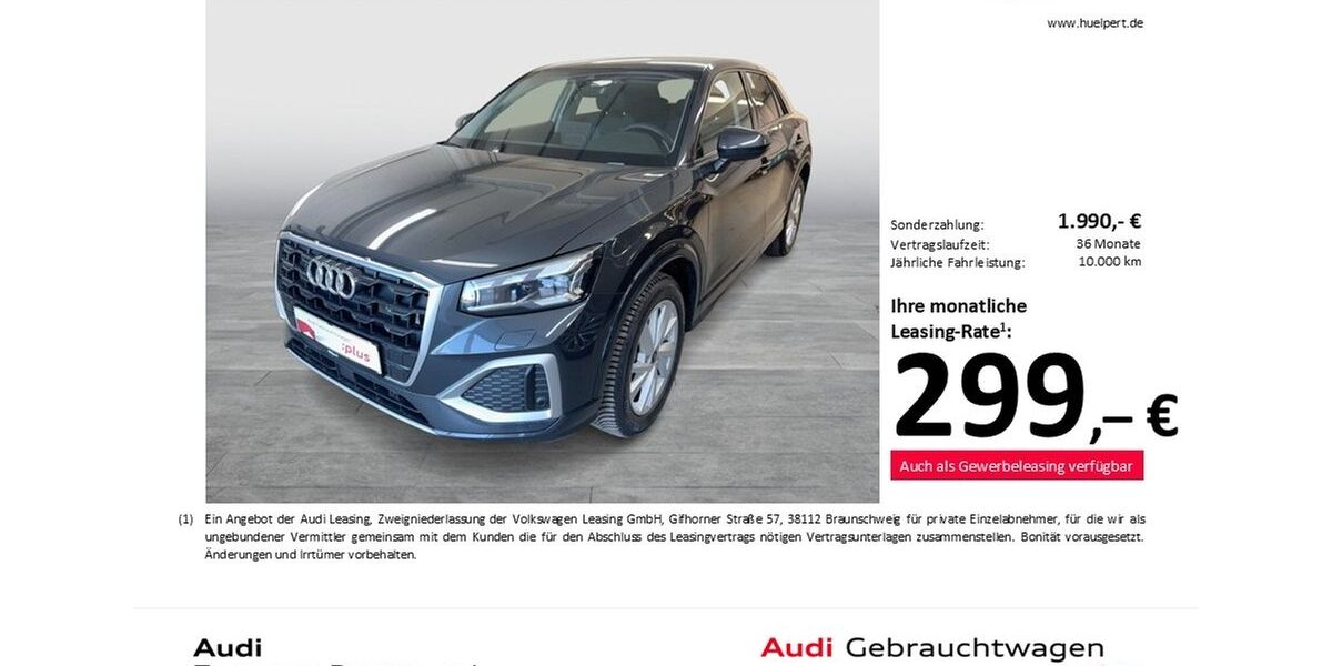 Audi Q2 8.626 km 31.266 &euro; Dortmund 44143