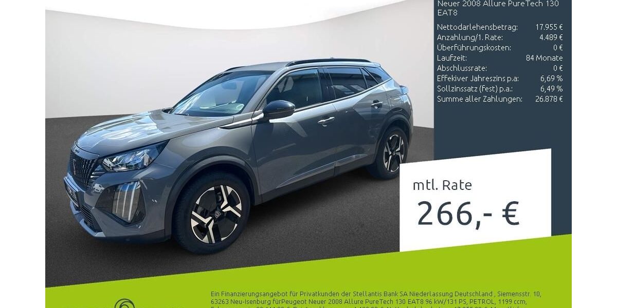 Peugeot 2008 13.404 km 22.444 &euro; Dülmen 48249