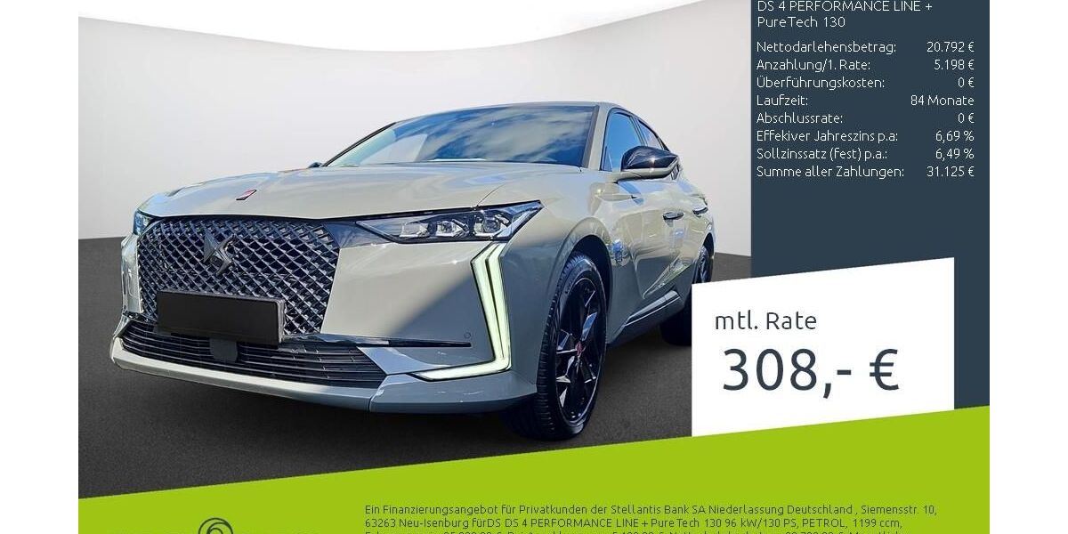 DS Automobiles DS4 3.427 km 25.990 &euro; Dülmen 48249