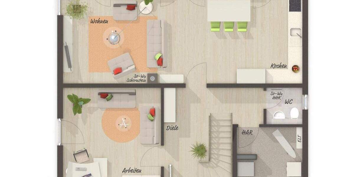 Mehrfamilienhaus, Wohnhaus Menden Bösperde - 5 Zimmer, 150 m&sup2;, 455.750&euro; | Angebot:25997362