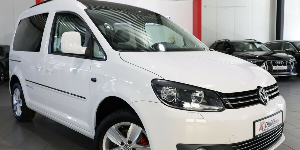 VW Caddy KOMBI 1.6 TDI DSG EDITION-30 WHITE & BLACK 144.000 km 14.881 &euro; Hamm 59077
