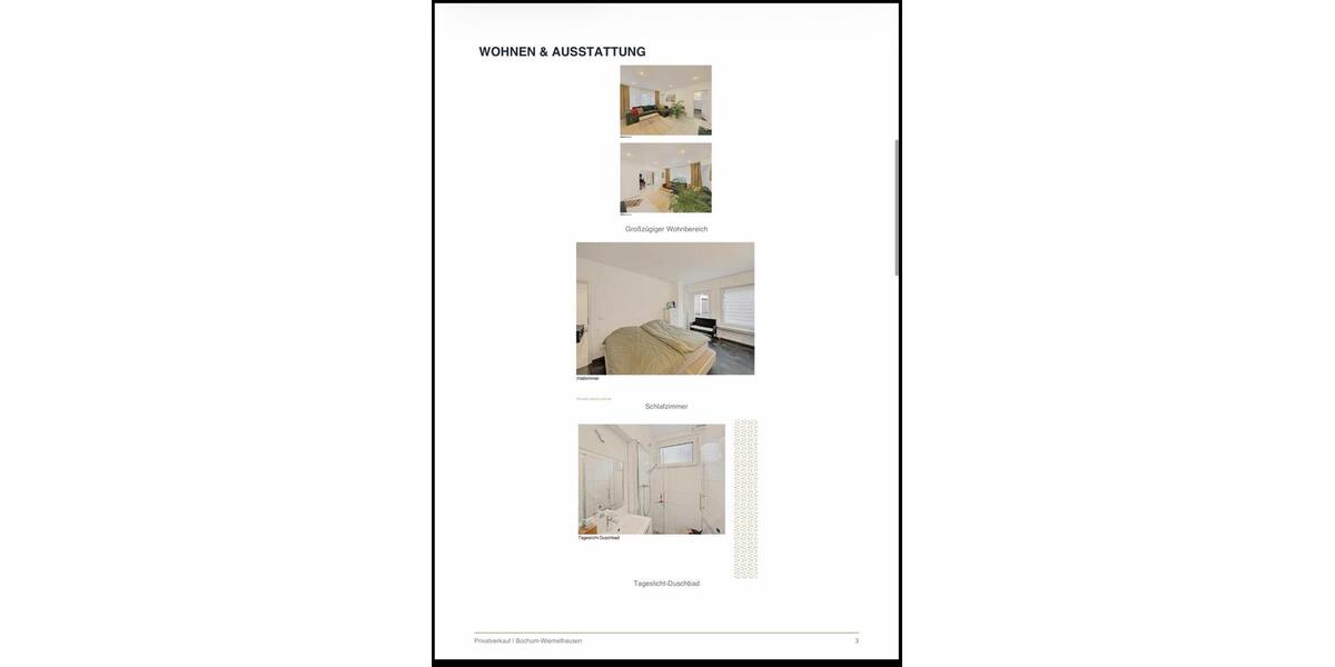 Etagenwohnung Bochum Querenburg - 5 Zimmer, 103 m&sup2;, 240.000&euro; | Angebot:27263706