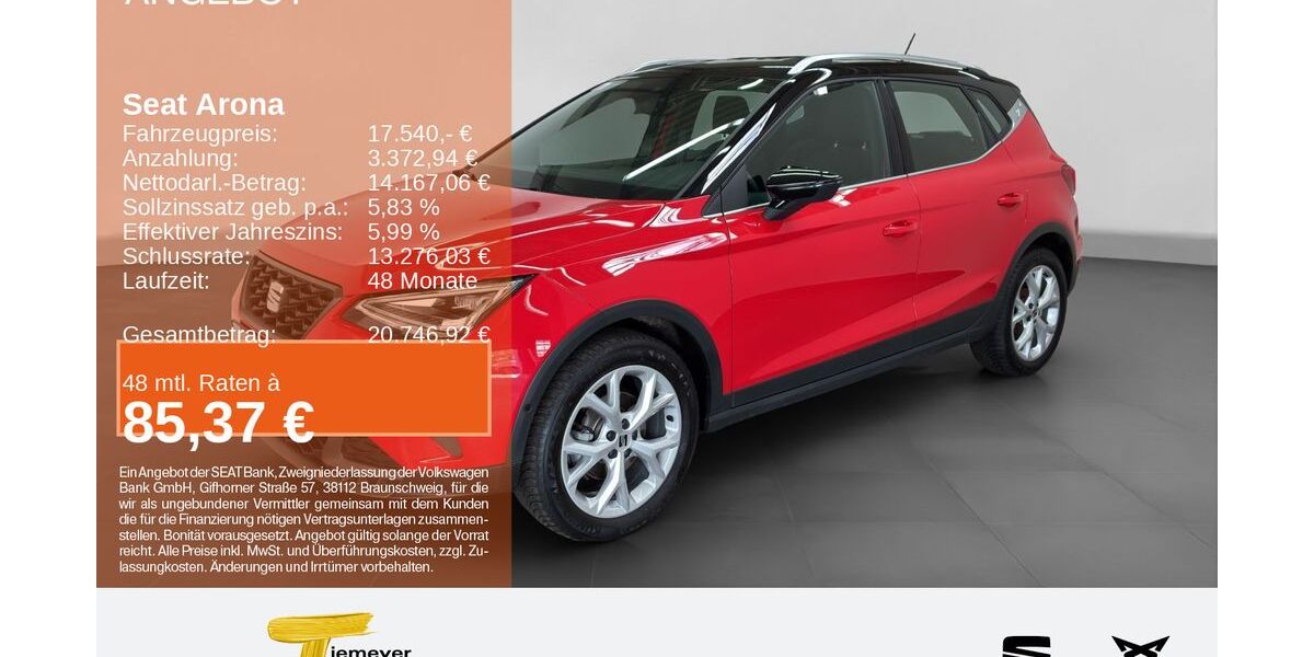 Seat Arona 22.312 km 16.920 &euro; Bochum 44809