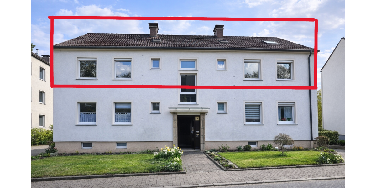 Etagenwohnung Recklinghausen - 5 Zimmer, 110 m&sup2;, 189.000&euro; | Angebot:26061339