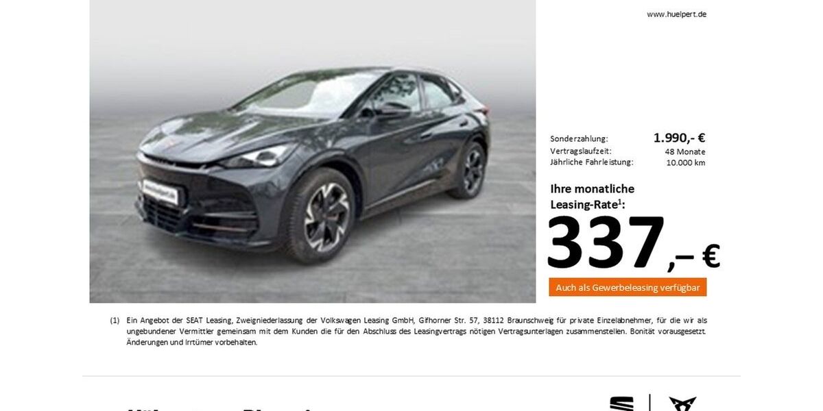 Cupra Tavascan 13.456 km 38.811 &euro; Dortmund 44269