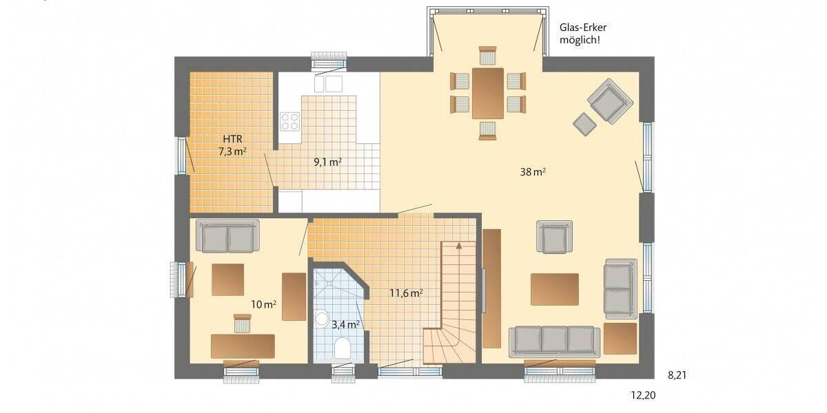 Einfamilienhaus Castrop-Rauxel Behringhausen - 6 Zimmer, 157 m&sup2;, 563.100&euro; | Angebot:26155898