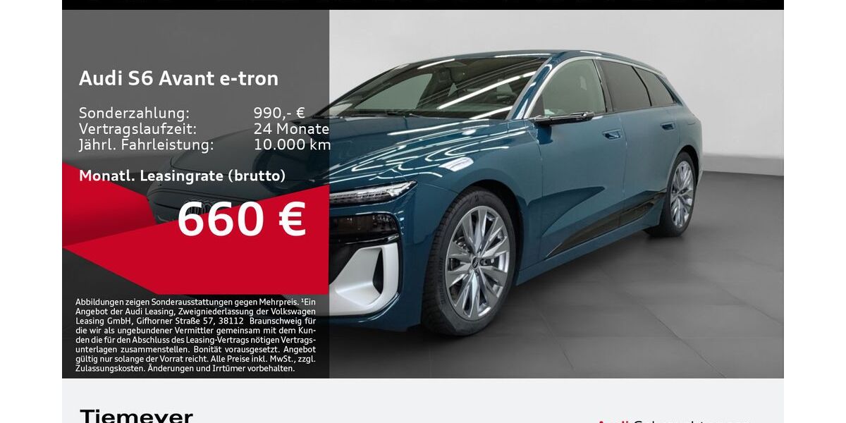Audi S6 e-tron 16.429 km 78.130 &euro; Bochum 44809