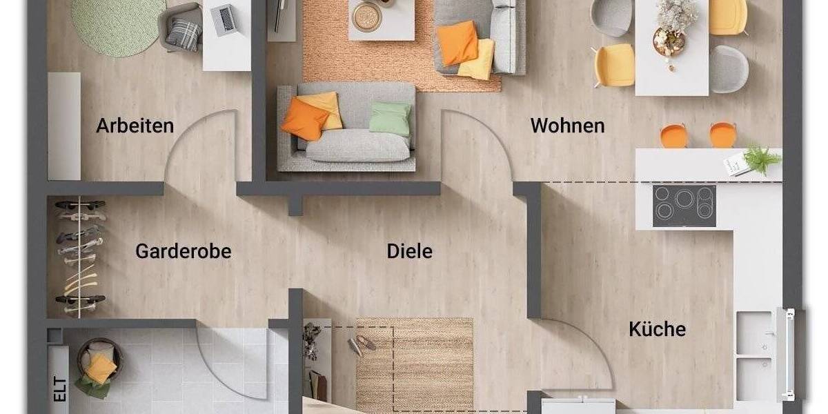 Mehrfamilienhaus, Wohnhaus Olfen Vinnum - 5 Zimmer, 145 m&sup2;, 299.350&euro; | Angebot:25674194