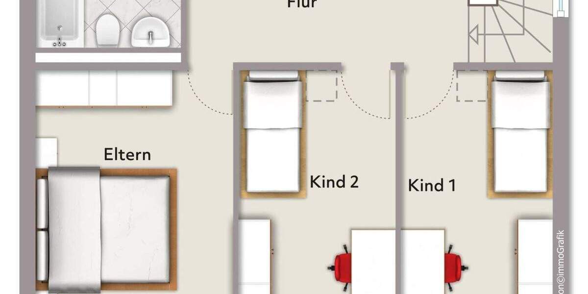 Doppelhaushälfte Lüdinghausen - 4 Zimmer, 103 m&sup2;, 325.000&euro; | Angebot:25695386