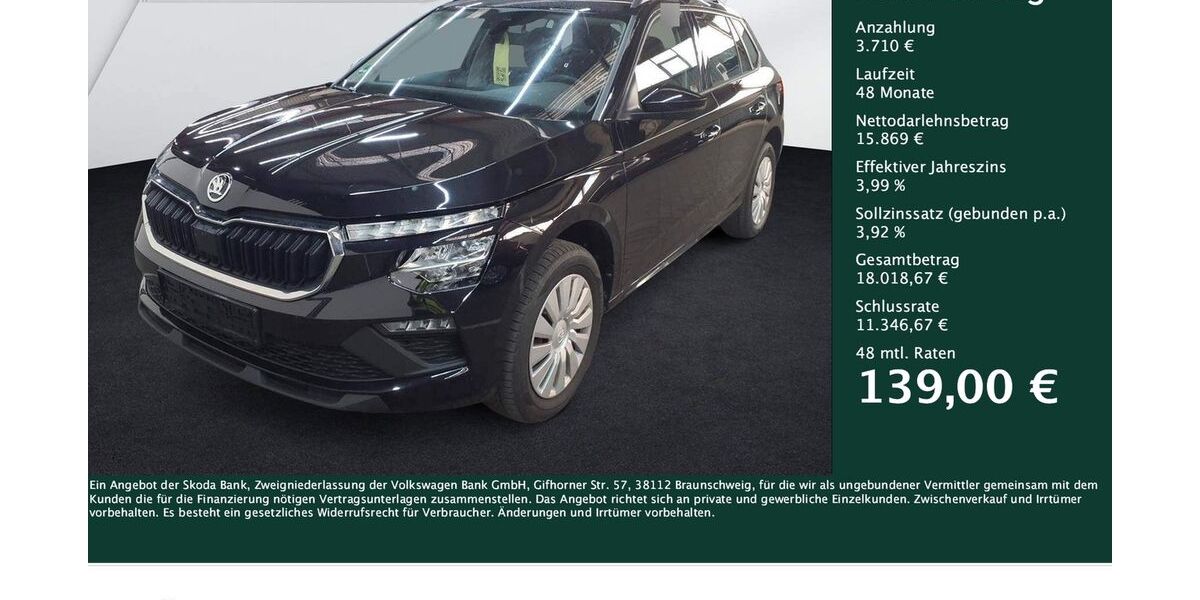 Skoda Kamiq 21.338 km 19.399 &euro; Dortmund 44269