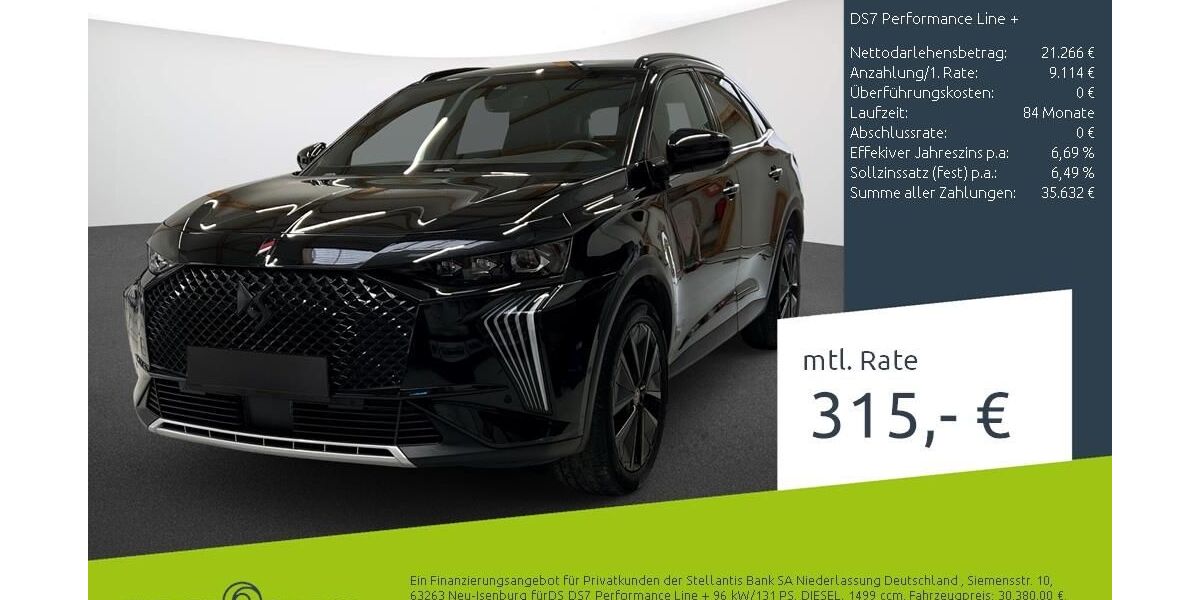 DS Automobiles DS7 (Crossback) 34.587 km 30.380 &euro; Dülmen 48249