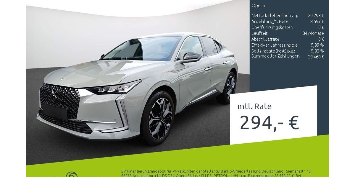 DS Automobiles DS4 20.081 km 28.990 &euro; Dülmen 48249