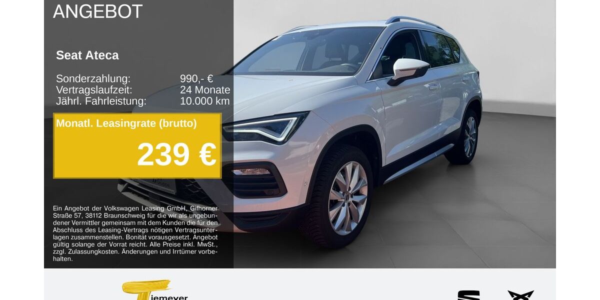 Seat Ateca 20.230 km 31.060 &euro; Recklinghausen 45663