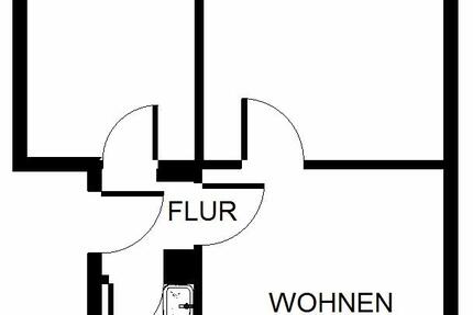Wohnung Bergkamen - 2.5 Zimmer, 44 m&sup2;, 359&euro; | Angebot:25893208