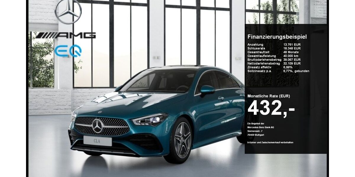 Mercedes-Benz CLA 250 10.879 km 45.870 &euro; Dortmund 44139