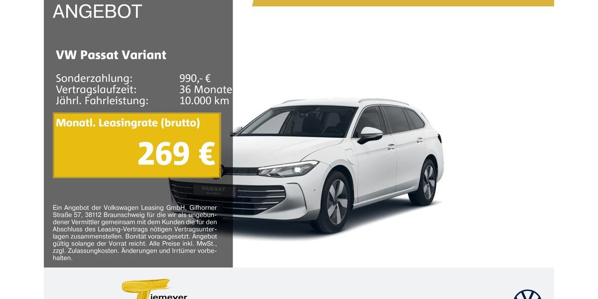 VW Passat Variant 21.750 km 33.180 &euro; Herne 44653