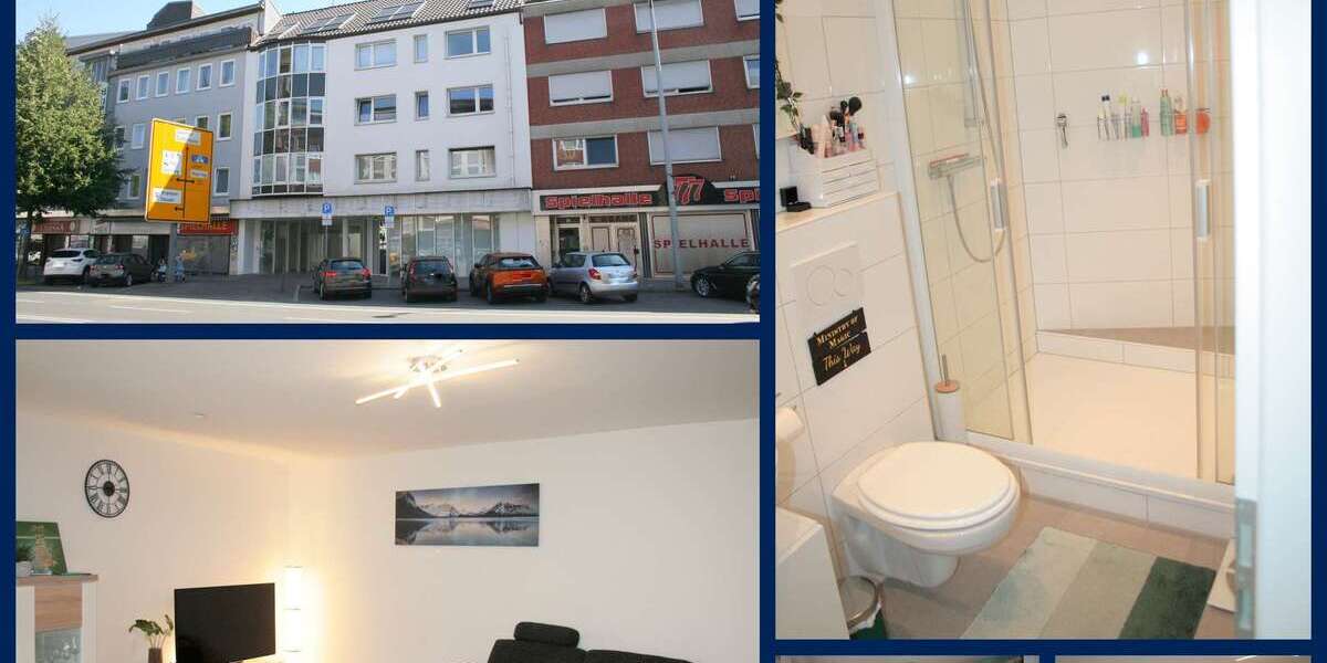 Etagenwohnung Dortmund Innenstadt Ost - 2 Zimmer, 83 m&sup2;, 800&euro; | Angebot:25756344