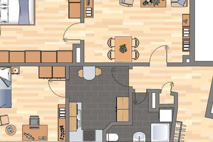 Wohnung Dortmund Hörde - 3 Zimmer, 74 m&sup2;, 654&euro; | Angebot:24974129