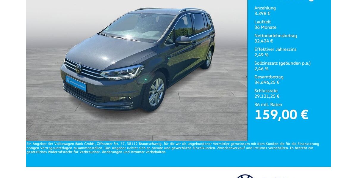 VW Touran 9.662 km 35.822 &euro; Unna 59423