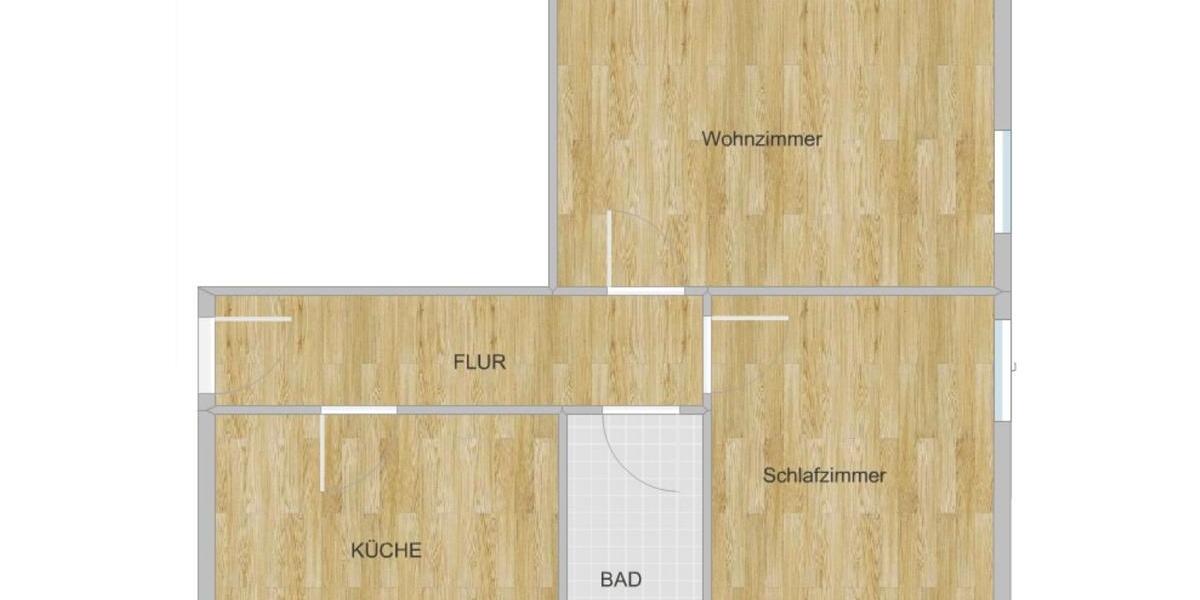Erdgeschoßwohnung Wetter (Ruhr) - 2.5 Zimmer, 62 m&sup2;, 548&euro; | Angebot:26320447